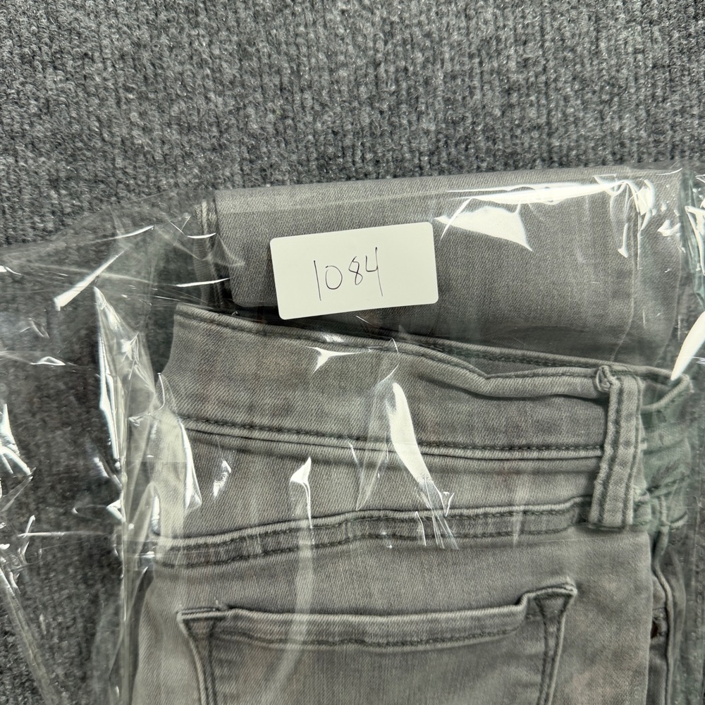Banana Republic Sculpt Skinny Jeans Womens 26/2 LightGray Denim Pants Distressed - Picture 11 of 11